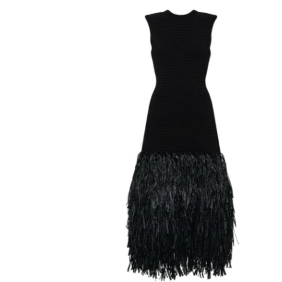 ISO Aje Rushes Raffia Dress - Picture 1 of 3